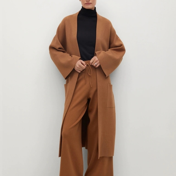 MANGO Belted cardigan - Picture 5 of 7